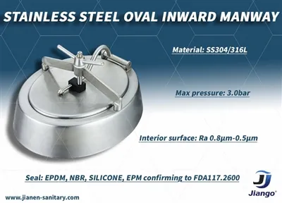 Applications And Feature Of Stainless Steel Sanitary Manways