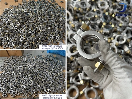 Clamps Fitting: Stainless Steel Sanitary Clamp