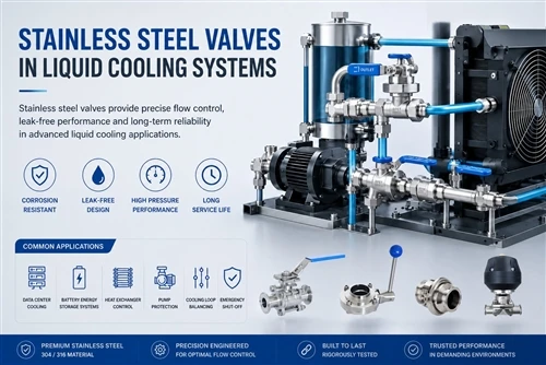 How To Choose Stainless Steel Valves For Liquid Cooling Systems