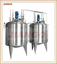 Vertical Mix Tank For Cooling And Heating